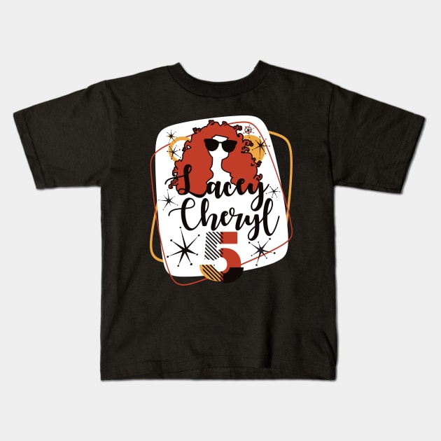 Logo Design Kids T-Shirt by Lacey Cheryl 5